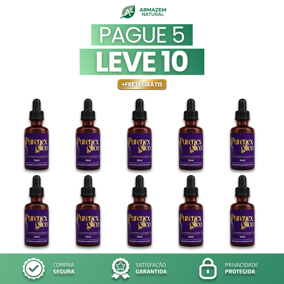 Purenex Glico: Oferta Do Dia + Frete Grátis