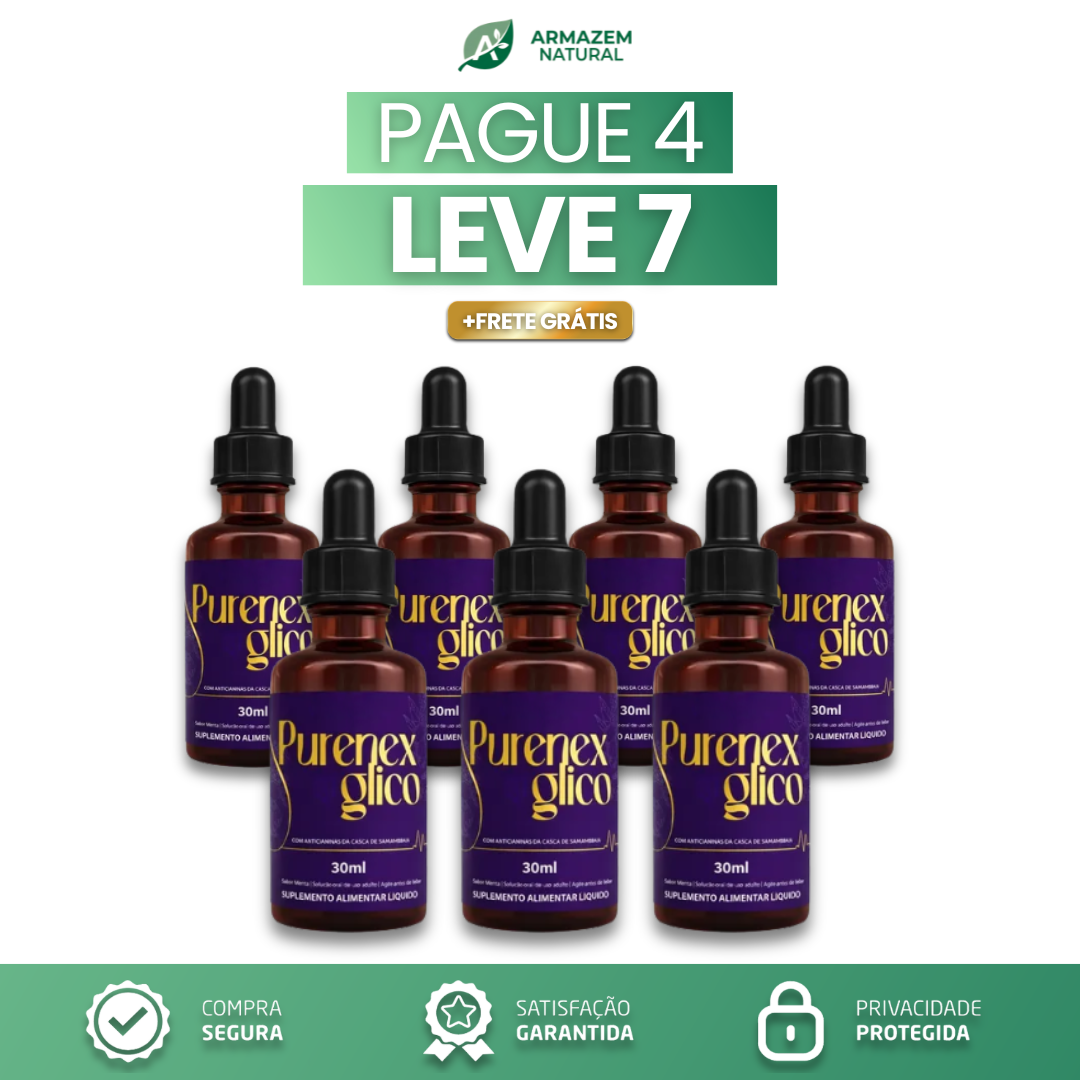 Purenex Glico: Oferta Do Dia + Frete Grátis