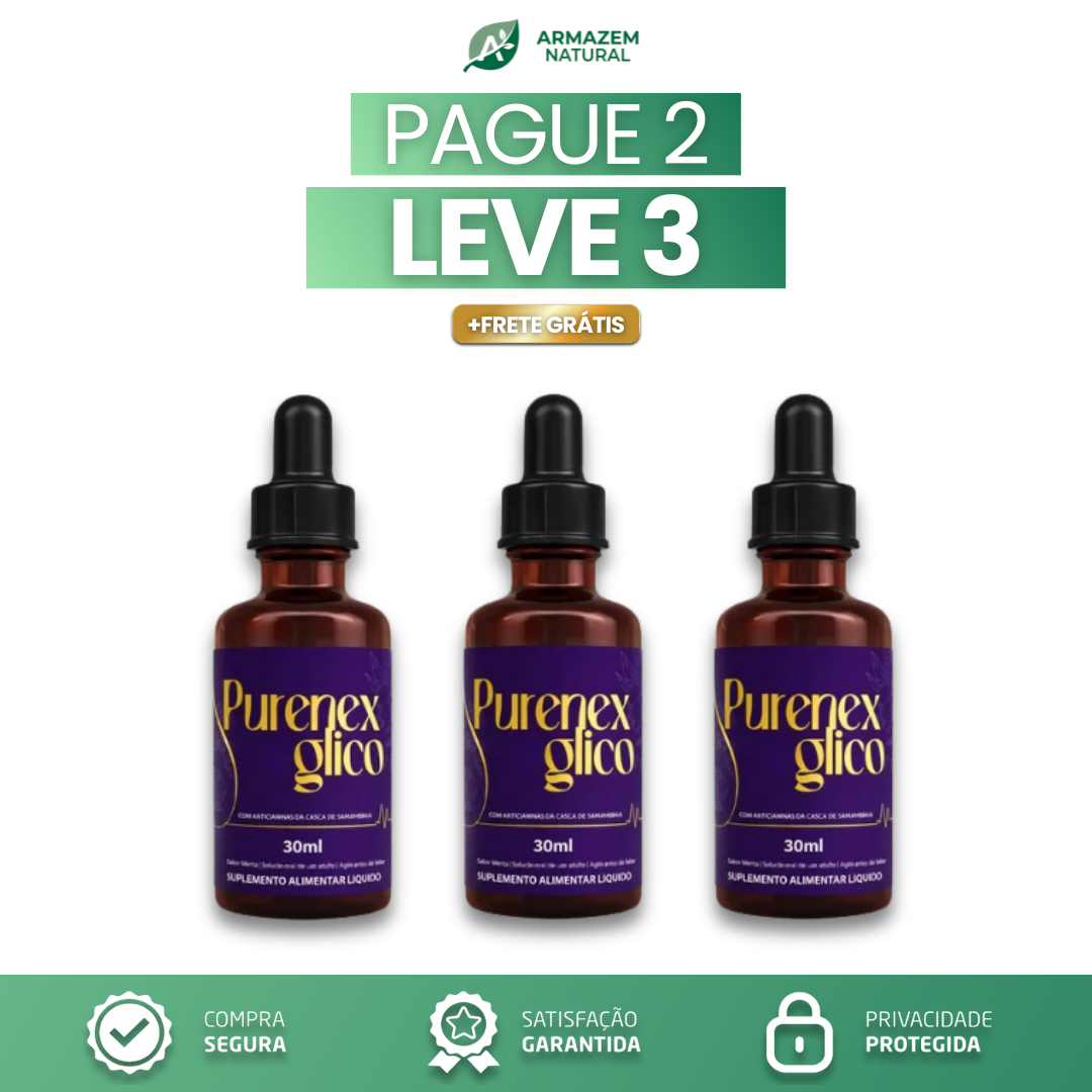 Purenex Glico: Oferta Do Dia + Frete Grátis