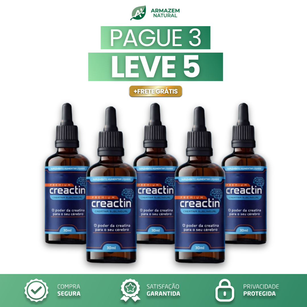 Creactin: Oferta Do Dia + Frete Grátis