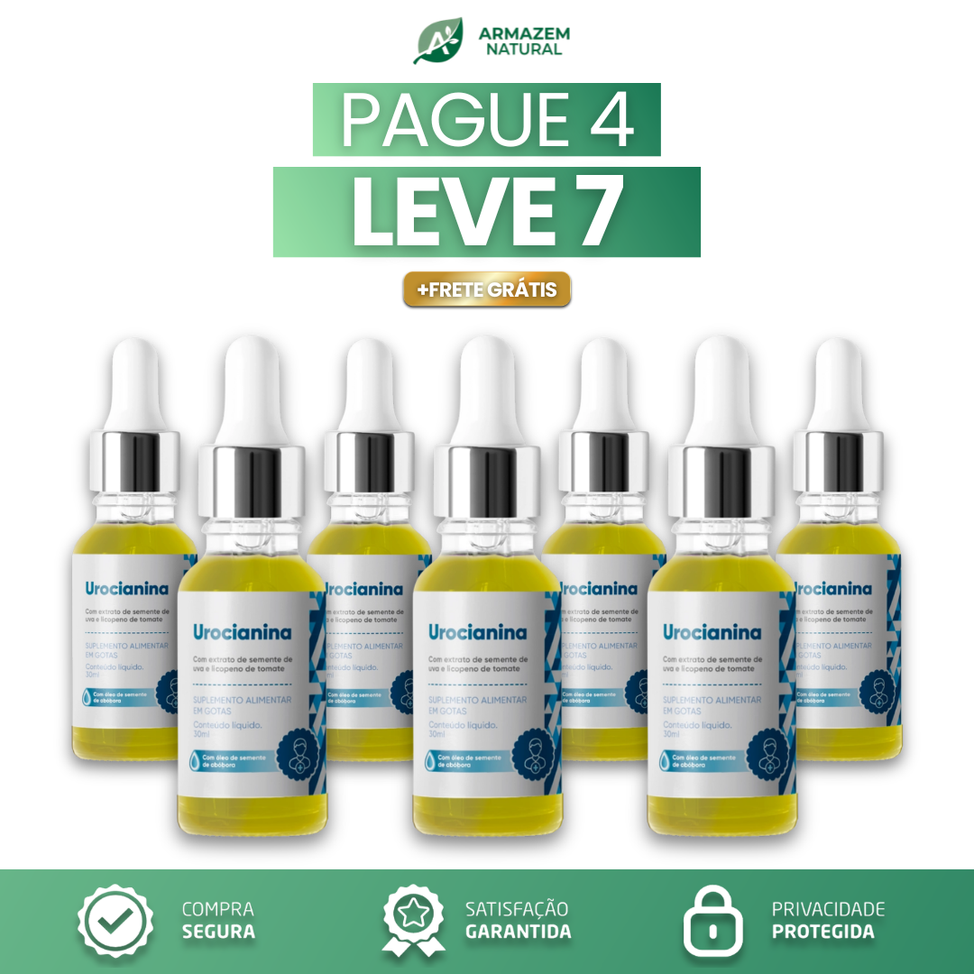 Urocianina: Oferta Do Dia + Frete Grátis
