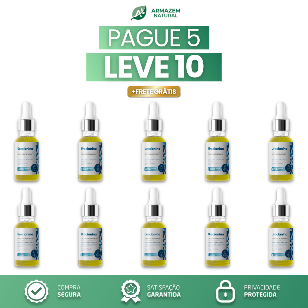 Urocianina: Oferta Do Dia + Frete Grátis