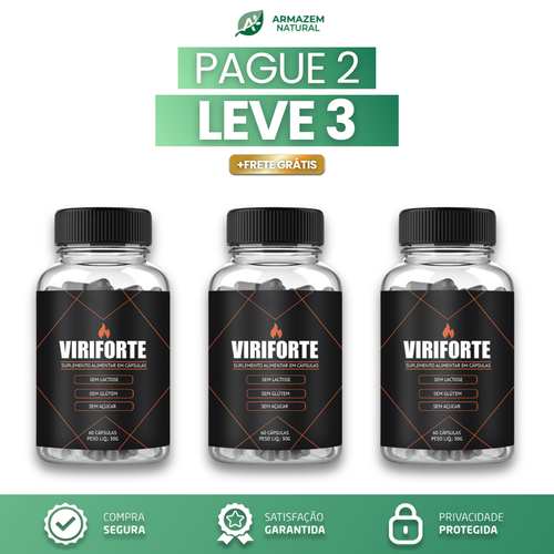 Viriforte: Oferta Do Dia + Frete Grátis