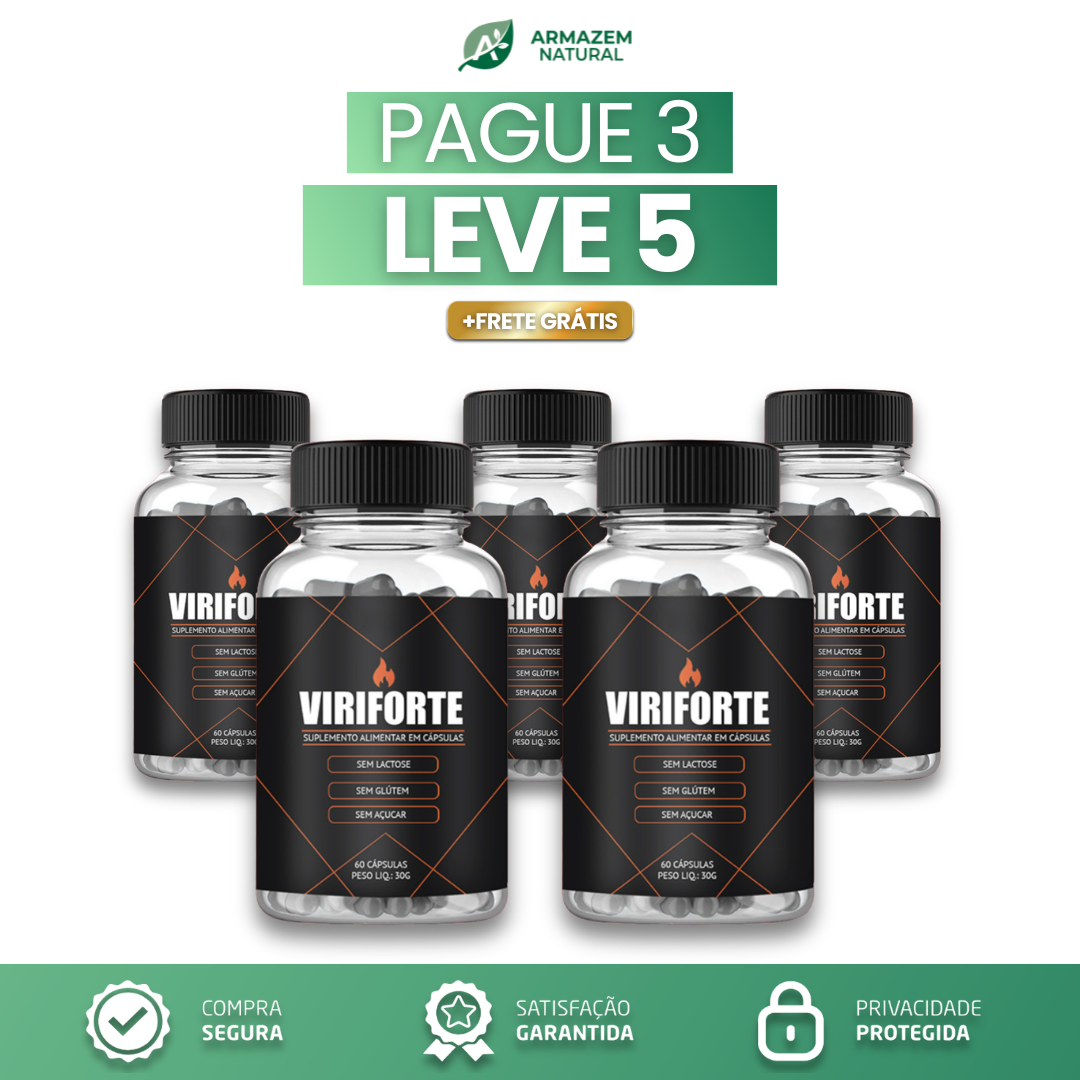 Viriforte: Oferta Do Dia + Frete Grátis
