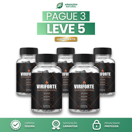 Viriforte: Oferta Do Dia + Frete Grátis