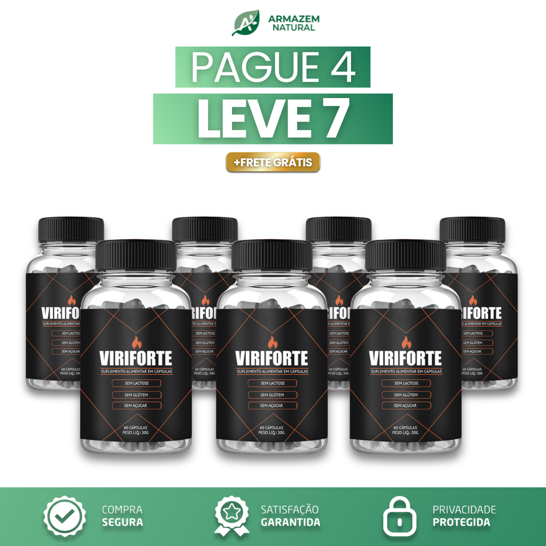 Viriforte: Oferta Do Dia + Frete Grátis