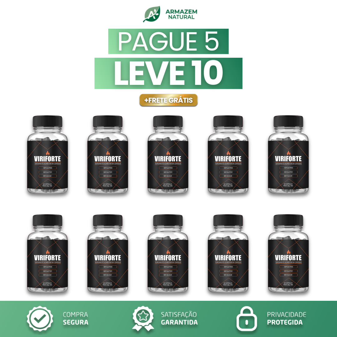 Viriforte: Oferta Do Dia + Frete Grátis