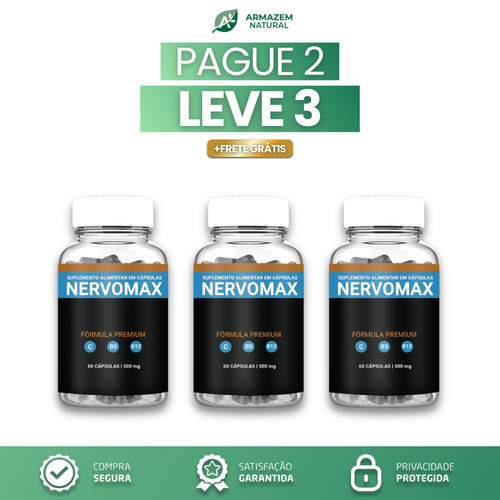 Nervomax: Oferta Do Dia + Frete Grátis