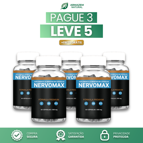 Nervomax: Oferta Do Dia + Frete Grátis