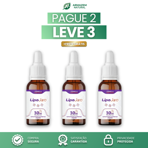 Lipojaro: Oferta Do Dia + Frete Grátis