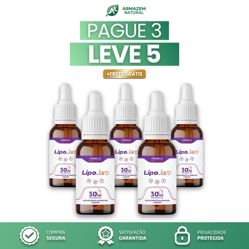 Lipojaro: Oferta Do Dia + Frete Grátis