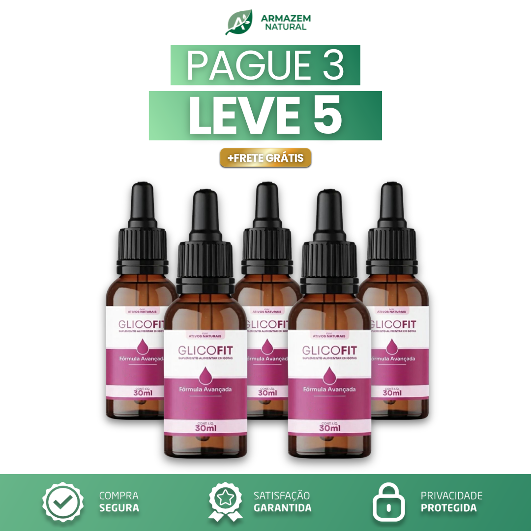 Glicofit: Oferta Do Dia + Frete Grátis